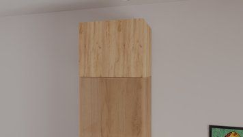 Антресоль С-11 500/500/400 (Дуб Тахо) НФ-00003697-000013892 фото