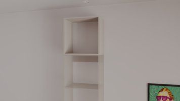 Антресоль открытая С-9 500/480/300 (Кашемир) НФ-00003778-000014861 фото