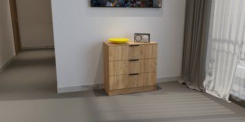 Комод Сити 2 3Ш (Дуб Тахо) НФ-00002136-000008741 фото
