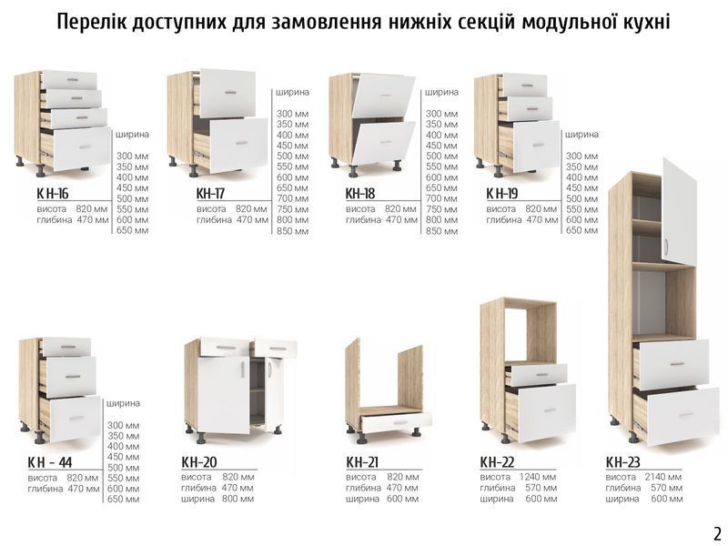 Кухня Фиоре 1.6 В Киевский Стандарт 30004 фото