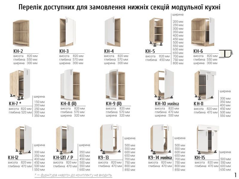 Кухня Фиоре 2.0 В Київський Стандарт 3007_В фото