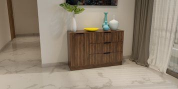 Комод Сити 3 3Ш1Д (Дуб Барокко Ристретто) НФ-00002137-000023446 фото