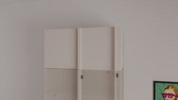 Антресоль угловая С-22 980/500/300 (Кашемир) НФ-00005534-000020985 фото
